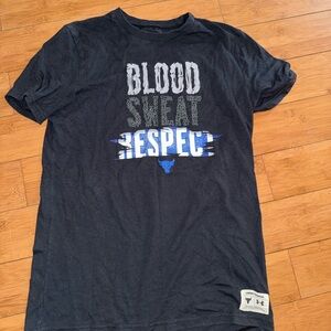 Under Armour Black Graphic T-Shirt for Boys